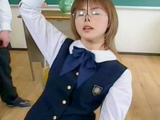 Tokyo sex tour: Nippon slut sprays warm cream all over her thai uniform in XXX porn.
