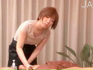 Sucking Huge Snake: Horny Japanese Masseur With Short Hair in Tokyo XXX